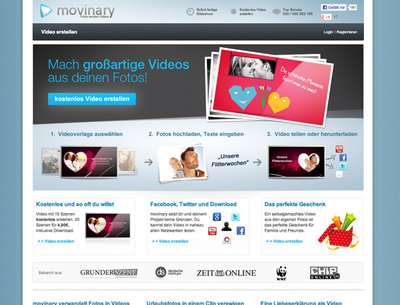 movinary macht aus Fotos Videos