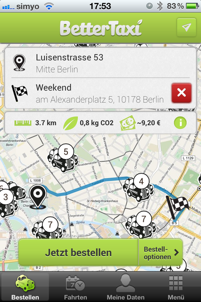Wie BetterTaxi besser sein will