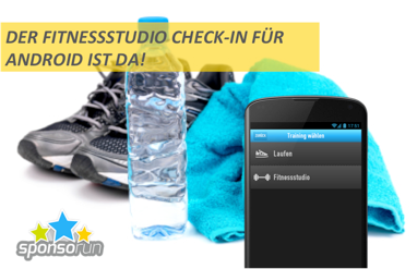 Fitnessstudio Check-In jetzt auch für Android