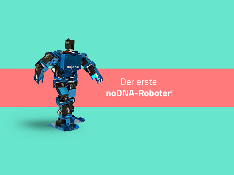 noDNA präsentiert ersten Roboter