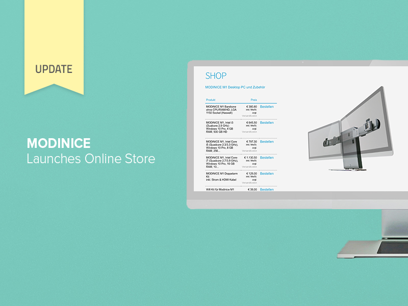 MODINICE Launches Online Store and Applies for Trademark in Additional International Markets